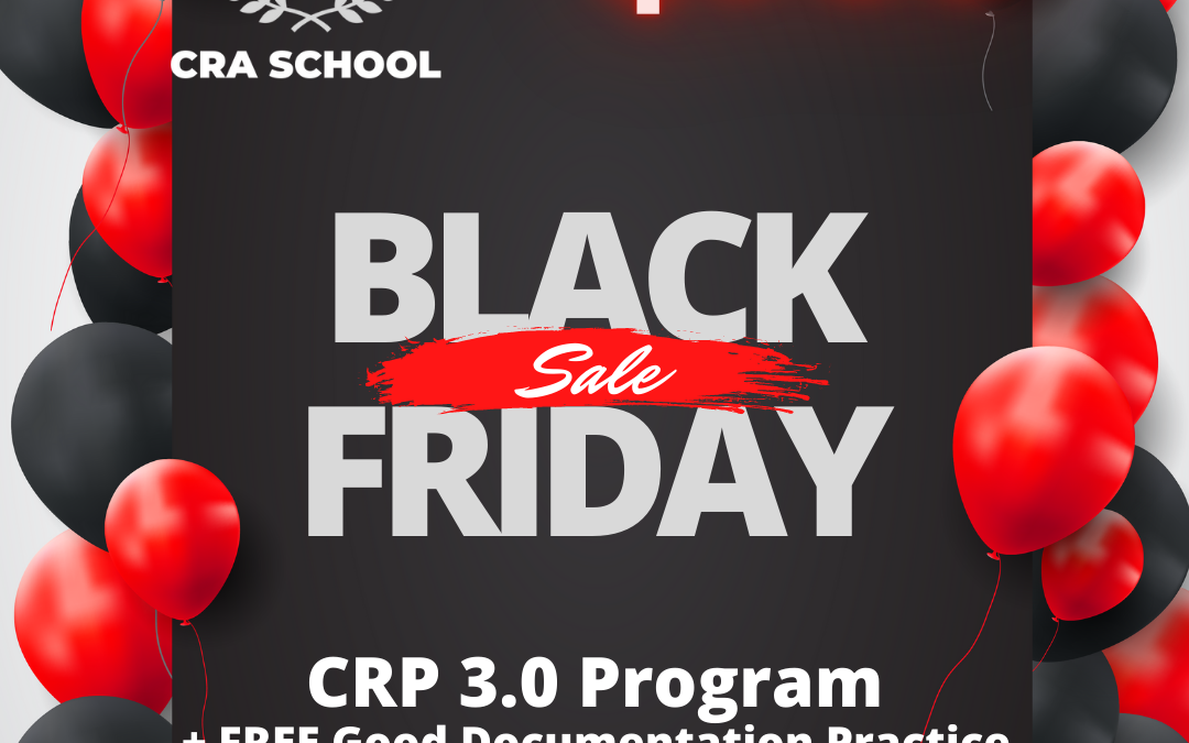 Black Friday gives a last chance to get an affordable access to well-paid careers in the booming clinical trials industry. PG Diploma with 3 remote internships and 7/7 placement support till hired.
