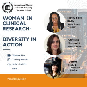 Women In Clinical Research - Diversity in Action